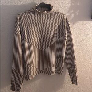 Cynthia Rowley Taupe Knit Sweater